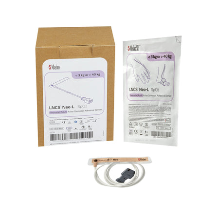 Masimo 1862 SpO2 Sensor Lncs Finger Adult / Infant / Pediatric Single Patient Use 3 Foot Cord