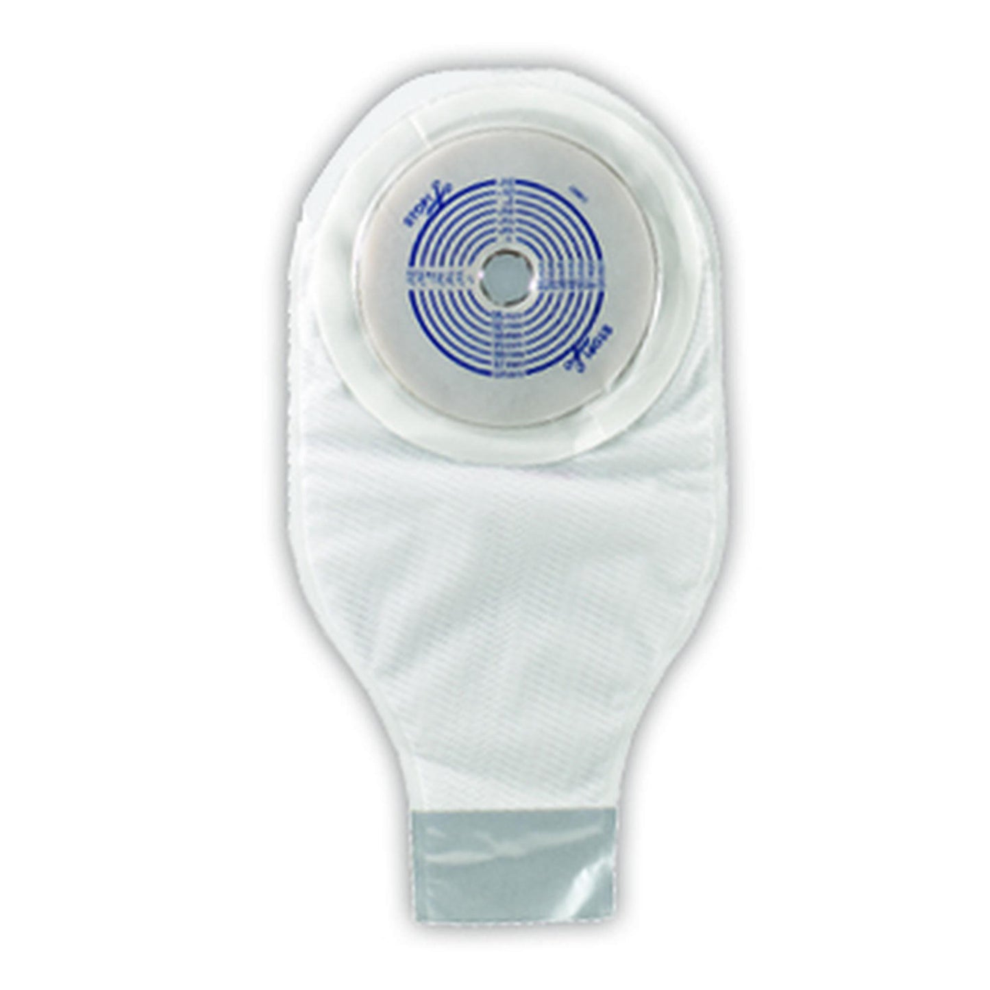ActiveLife® One-Piece Transparent Colostomy Pouch, 3/4 to 2½ Inch Stoma