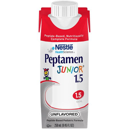 Nestle Healthcare Nutrition 7.99E+11 Peptamen Junior 1.5 Pediatric Tube Feeding Formula, 8.45-ounce carton