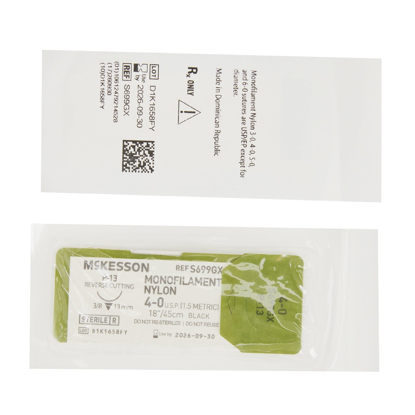 McKesson Suture with P-13 Needle