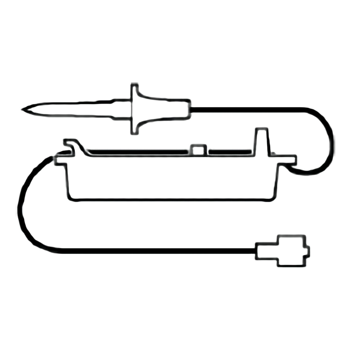 IV Pump Set CADD® High Volume Pump Without Ports 500 mL / Hr Drip Rate Without Filter 92 Inch Tubing Solution