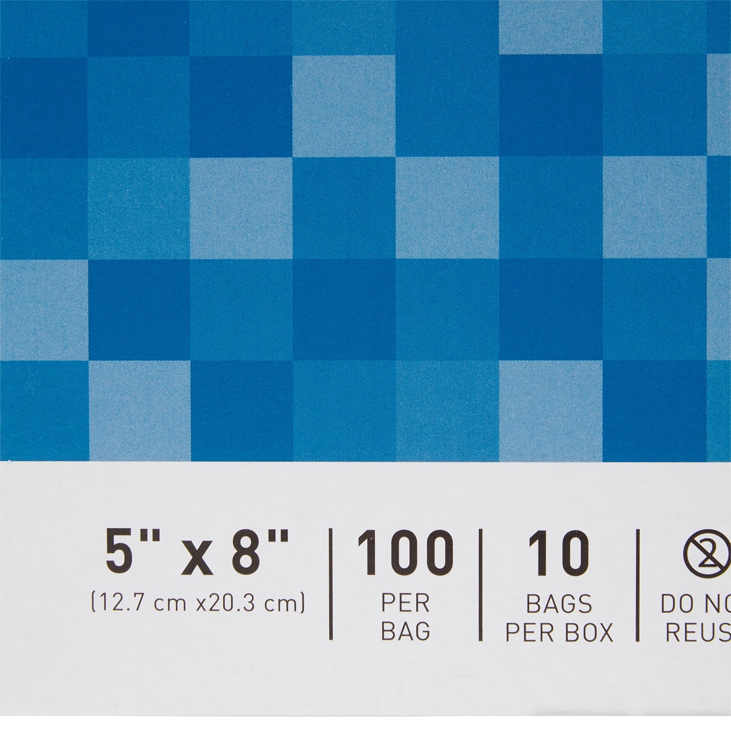 McKesson Zip Closure Bag, 5 x 8 Inch