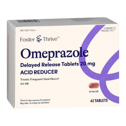 Foster & Thrive™ Omeprazole 20 mg Delayed Release Tablets