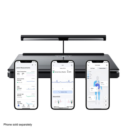 Withings Body Scan Wifi Smart Scale, Black