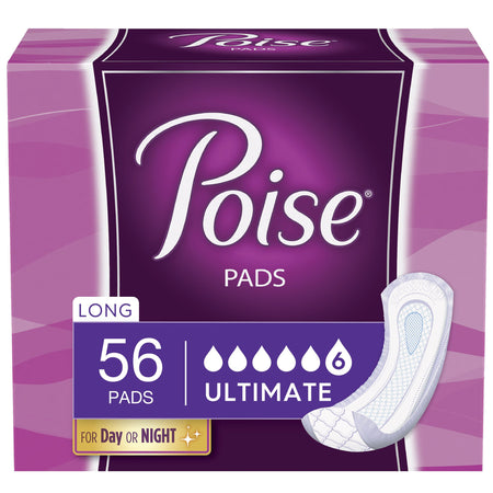 Kimberly-Clark 1160329 Poise Ultimate Day and Night Bladder Control Pad, Long Length