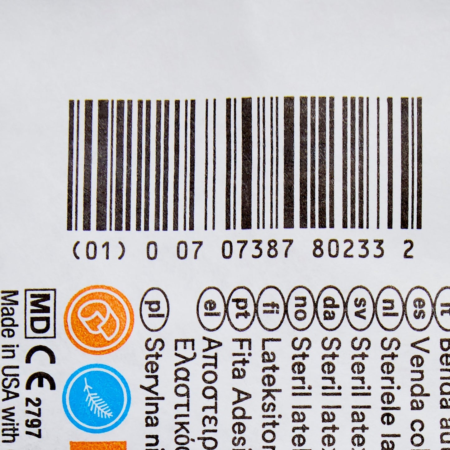 3M™ Coban™ LF Self-adherent Closure Cohesive Bandage, 4 Inch x 5 Yard