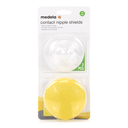 Nipple Shield with Case 24 mm Silicone Reusable