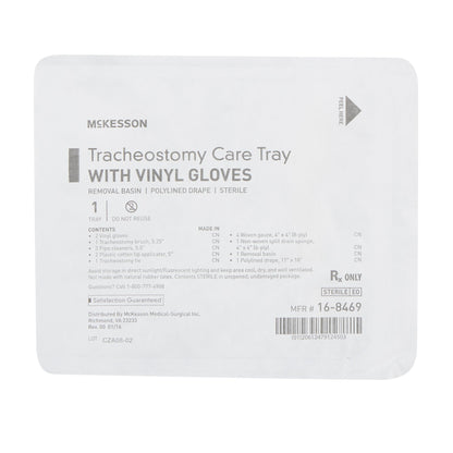 McKesson Tracheostomy Care Tray
