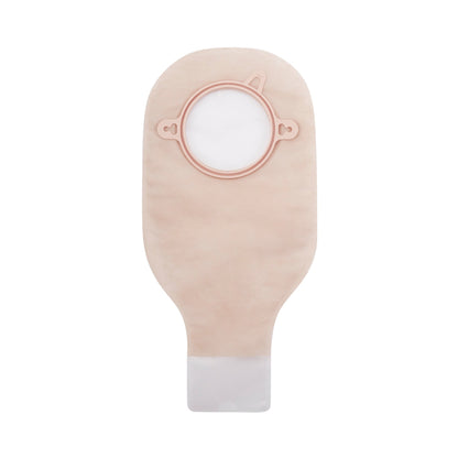 New Image™ Transparent Colostomy Pouch, Pre-cut to Fit 70 mm Stomas, Blue Match
