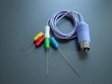 EMG Needle Electrode Teca® Elite 26 Gauge X 1-1/2 Inch Length Coated Stainless Steel Sterile Sharp Concentric Needle Tip Disposable