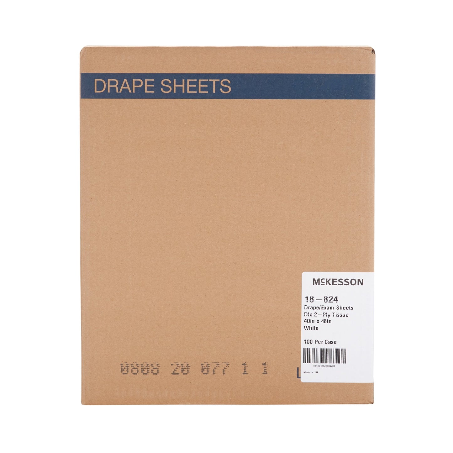 McKesson 18-824 Nonsterile Physical Exam Drape, 40 x 48 Inch by McKesson Brand product image - view 4