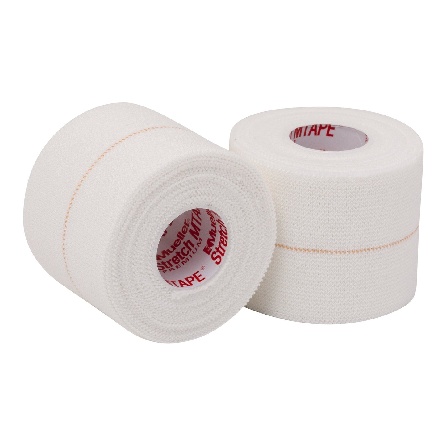 Athletic Tape Mueller® Stretch MTape Premium White 2 Inch X 5 Yard Elastic Adhesive NonSterile