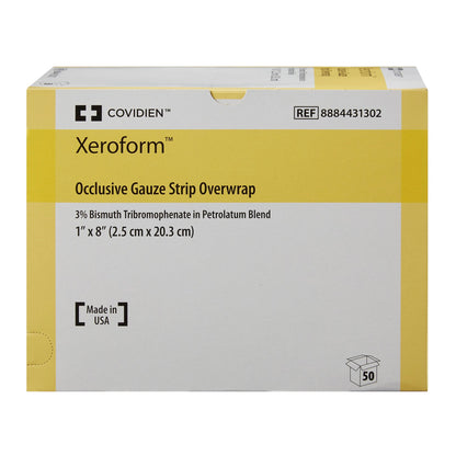 Xeroform™ Occlusive Xeroform Petrolatum Impregnated Dressing, 1 x 8 inch