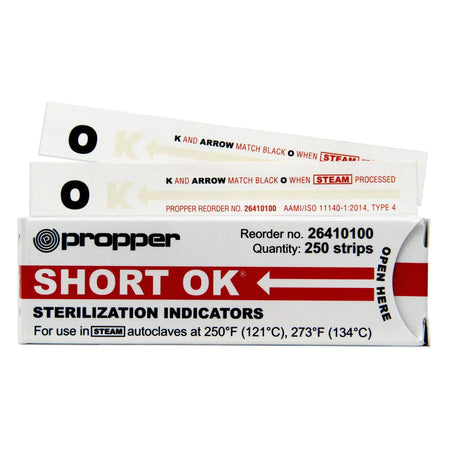 Propper Manufacturing 830156 OK Sterilization Chemical Indicator Strip