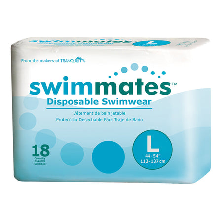 Tranquility 2846 Swimmates Bowel Containment Swim Brief, Large