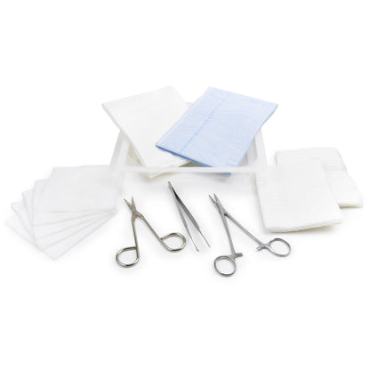 McKesson Laceration Tray with Instruments