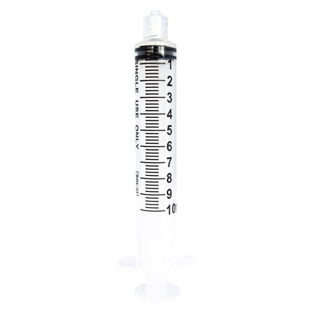 Sol-Millennium P180010 Sol-M General Purpose Syringe, Luer Lock Tip, Flat Top Style