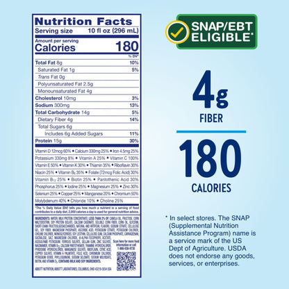 Glucerna® Hunger Smart Shake, Vanilla Flavor, 10-ounce bottle