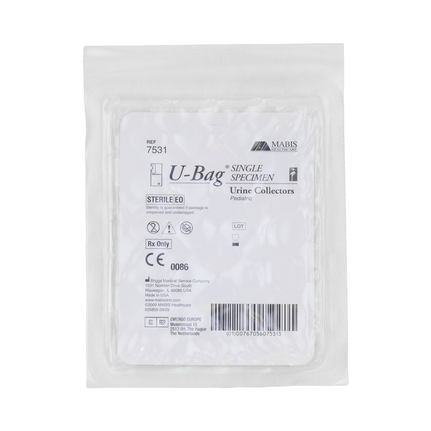 U-Bag® Pediatric Urine Collection Bag