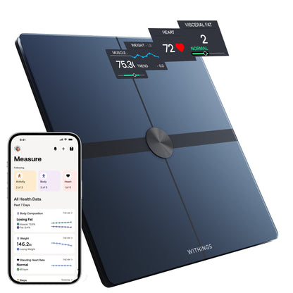 Withings Body Smart Wi-Fi Smart Scale, Black