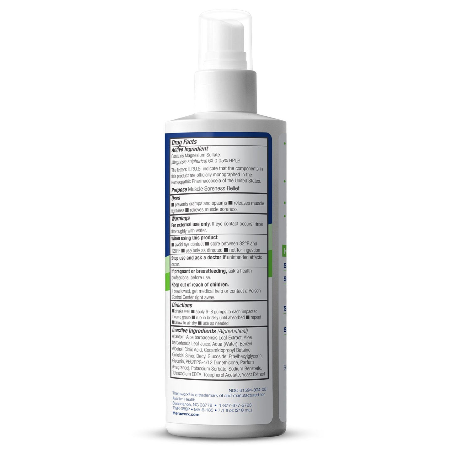 Theraworx® for Muscle Cramps Spray