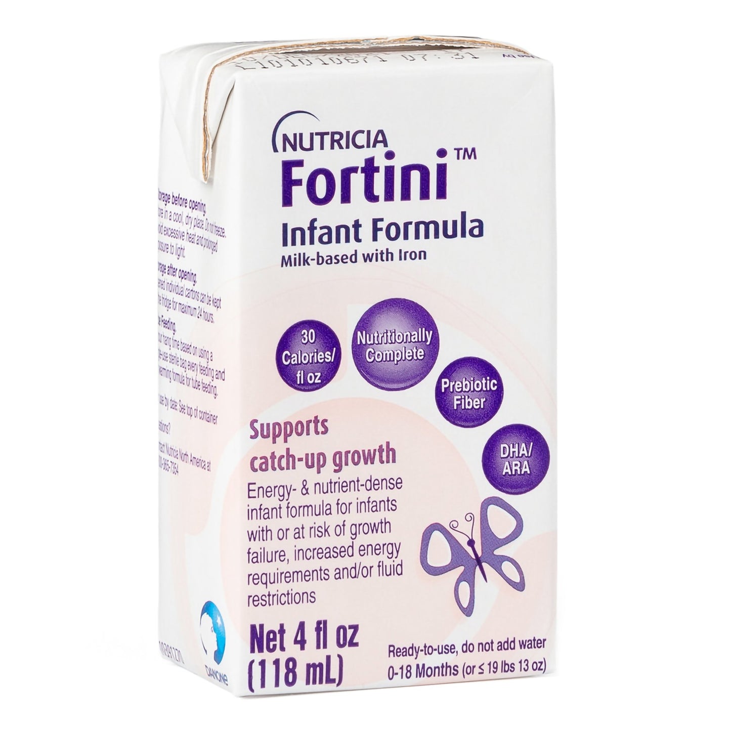 Fortini™ Infant Formula, 4-ounce carton
