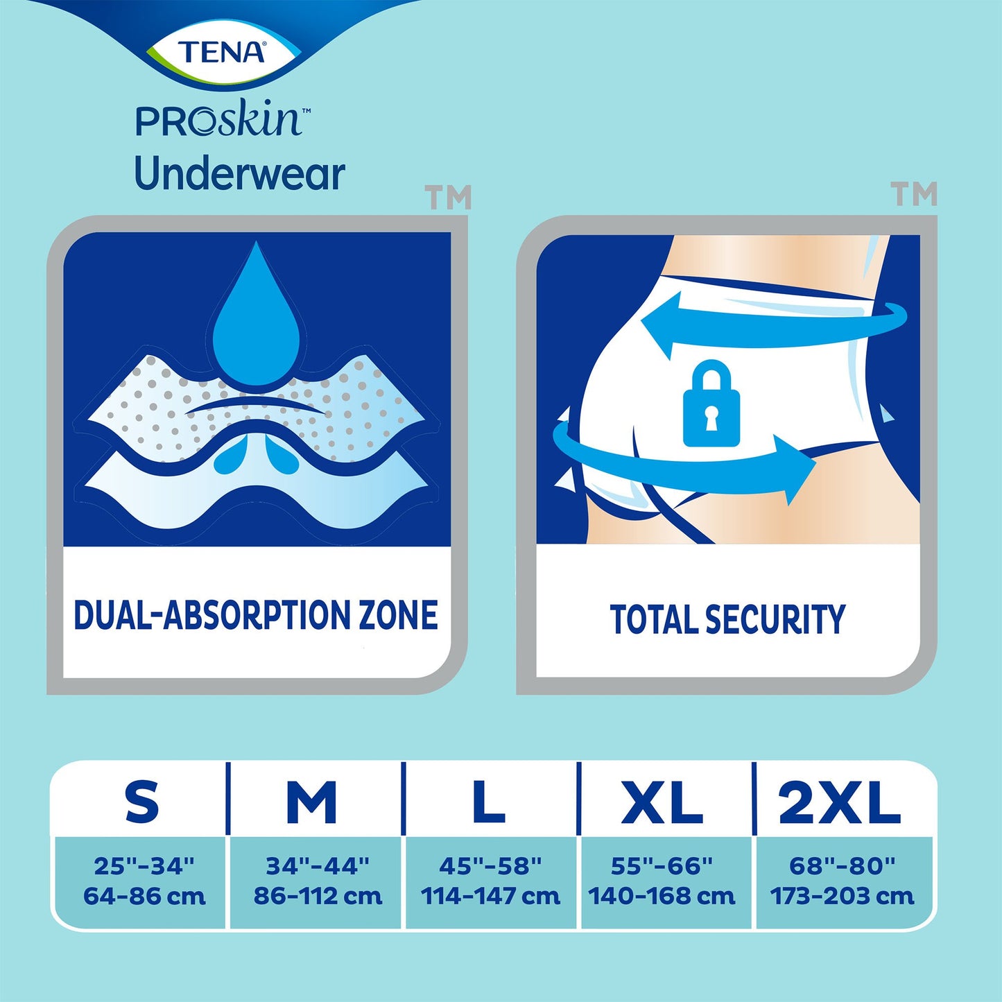 Tena® ProSkin™ Extra Absorbent Underwear, Extra Large