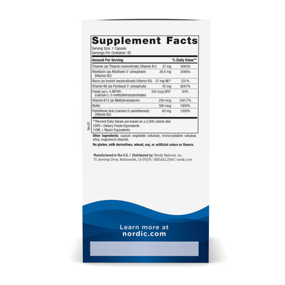 Nordic Naturals® Vitamin B Complex Dietary Supplement