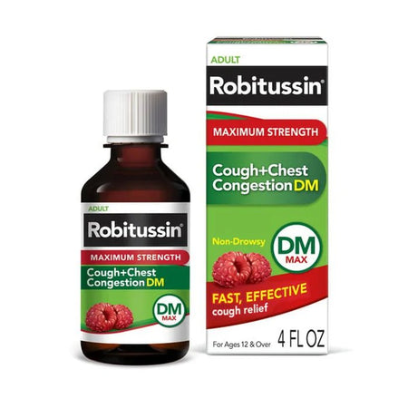 Glaxo Consumer Products 31875712 Robitussin Adult Cough + Chest Congestion DM Liquid