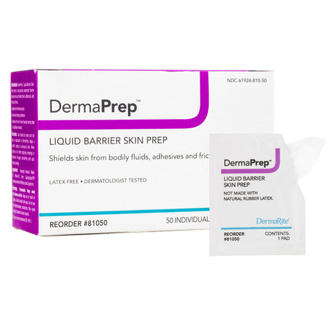 DermaPrep Skin Barrier Wipe by DermaRite Industries product image