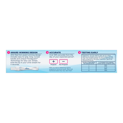 Clearblue® hCG Pregnancy Home Device Reproductive Health Test Kit