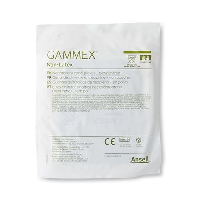 Gammex® Non-Latex Polyisoprene Surgical Glove, Size 6.5, Green