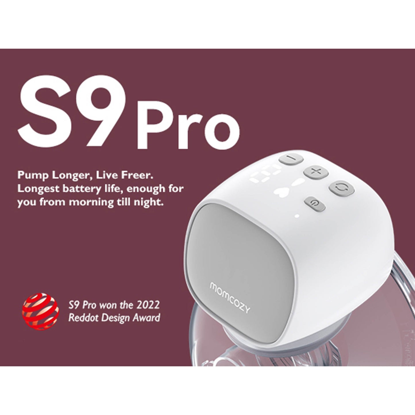 Hands Free Double Electric Breast Pump Momcozy S9 Pro-N