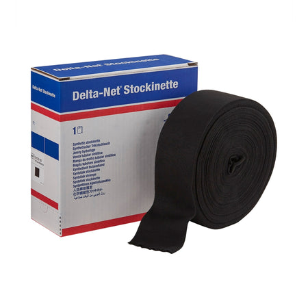BSN 7272301 Delta-Net Black Synthetic Compression Stockinette, 2 Inch x 25 Yard