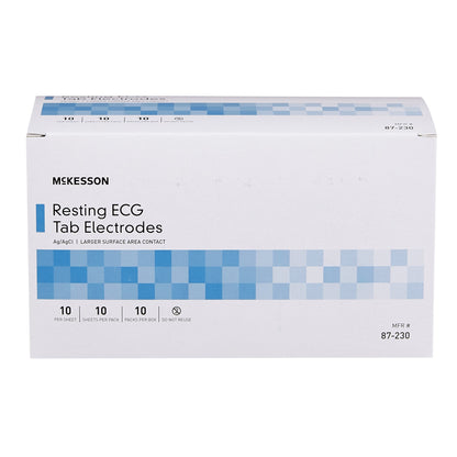 McKesson Resting ECG Tab Electrode, Larger Contact