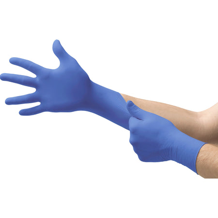 Microflex N191 Cobalt Nitrile Exam Glove, Small, Blue