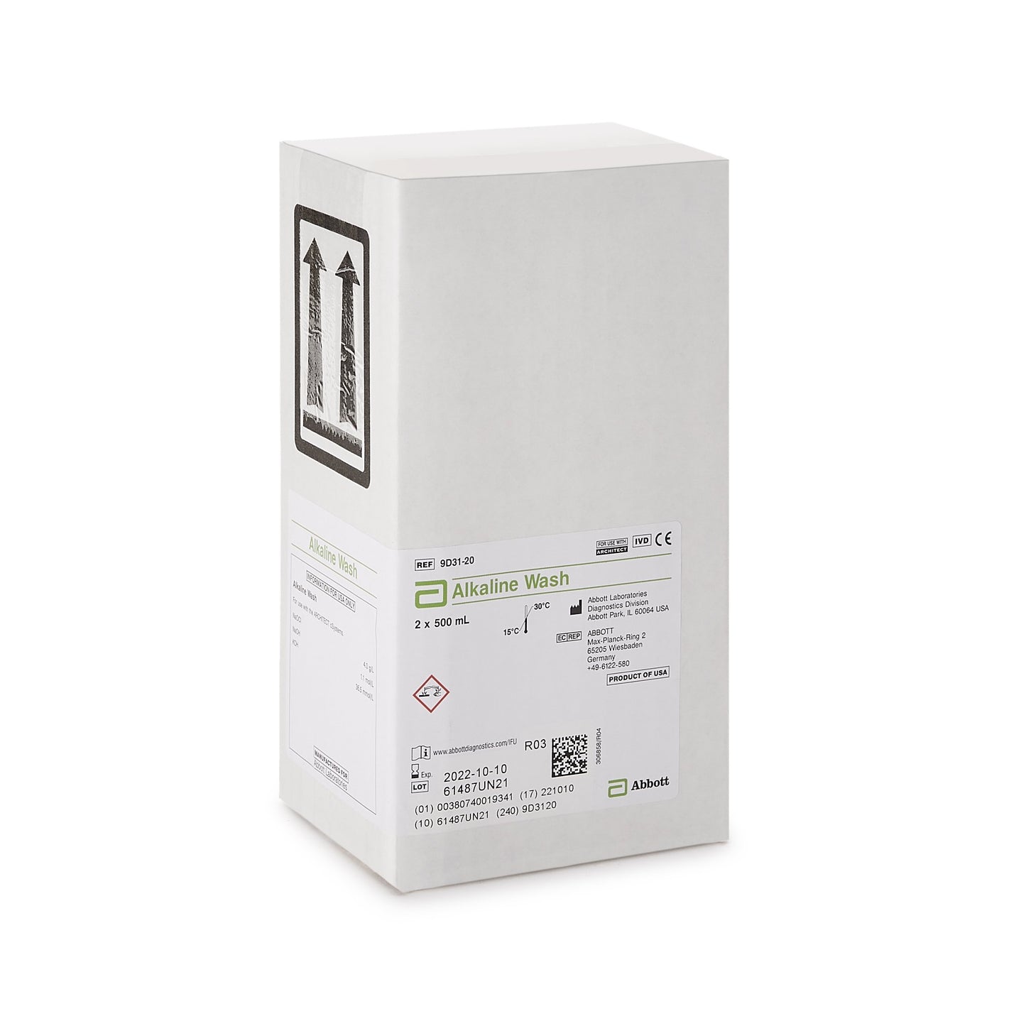 Architect™ Wash Reagent for use with Architect c16000 Analyzer