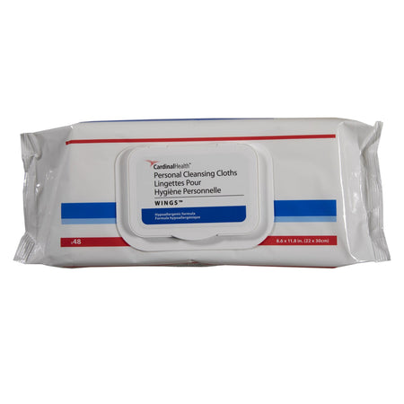 Cardinal 5199S Health Wings Personal Cleansing Cloths, Soft Pack