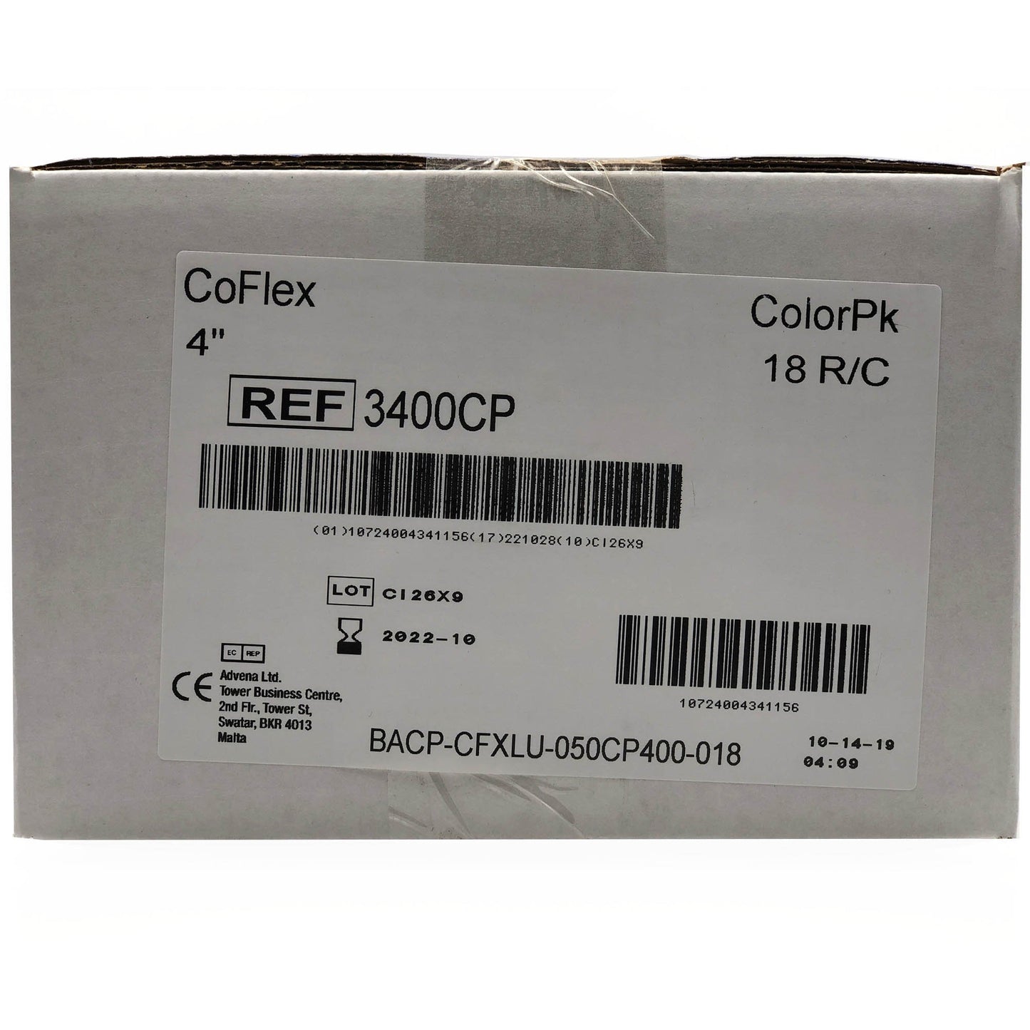 CoFlex® Self-adherent Closure Cohesive Bandage, 4 Inch x 5 Yard