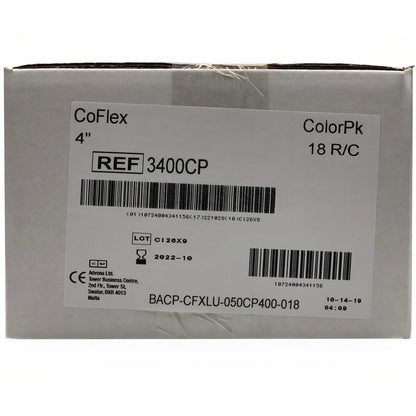 CoFlex® Self-adherent Closure Cohesive Bandage, 4 Inch x 5 Yard