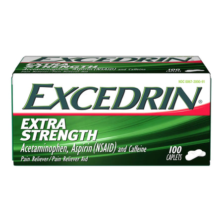 Haleon US Services Inc 67200204 Pain Relief Excedrin Extra Strength 250 mg - mg - 65 mg