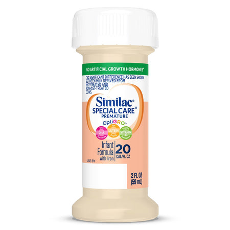 Abbott Nutrition 56265 Similac Special Care 20 Ready to Use Infant Formula, 2-ounce bottle