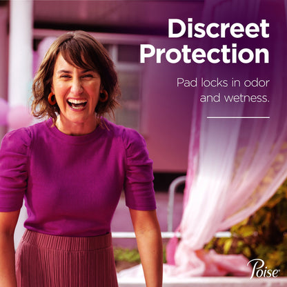 Poise® Moderate Absorbency Bladder Control Pad, Regular Length