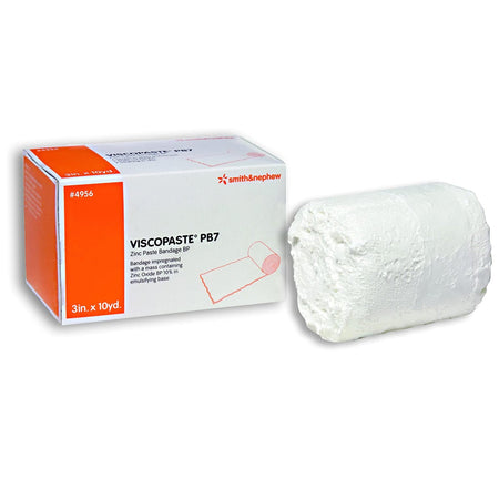 Smith & Nephew 4956 Viscopaste PB7 Zinc Impregnated Dressing, 3 Inch x 10 Yard