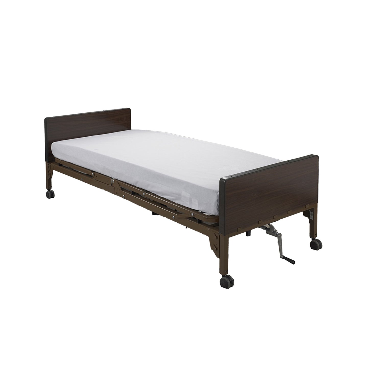 drive™ White Fitted Bed Sheet, 36 x 80 x 6 Inch
