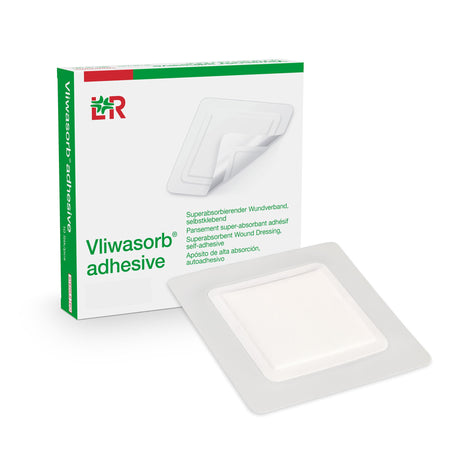 Lohmann & Rauscher 136997 Super Absorbent Dressing Vliwasorb 6 X 8 Inch Rectangle