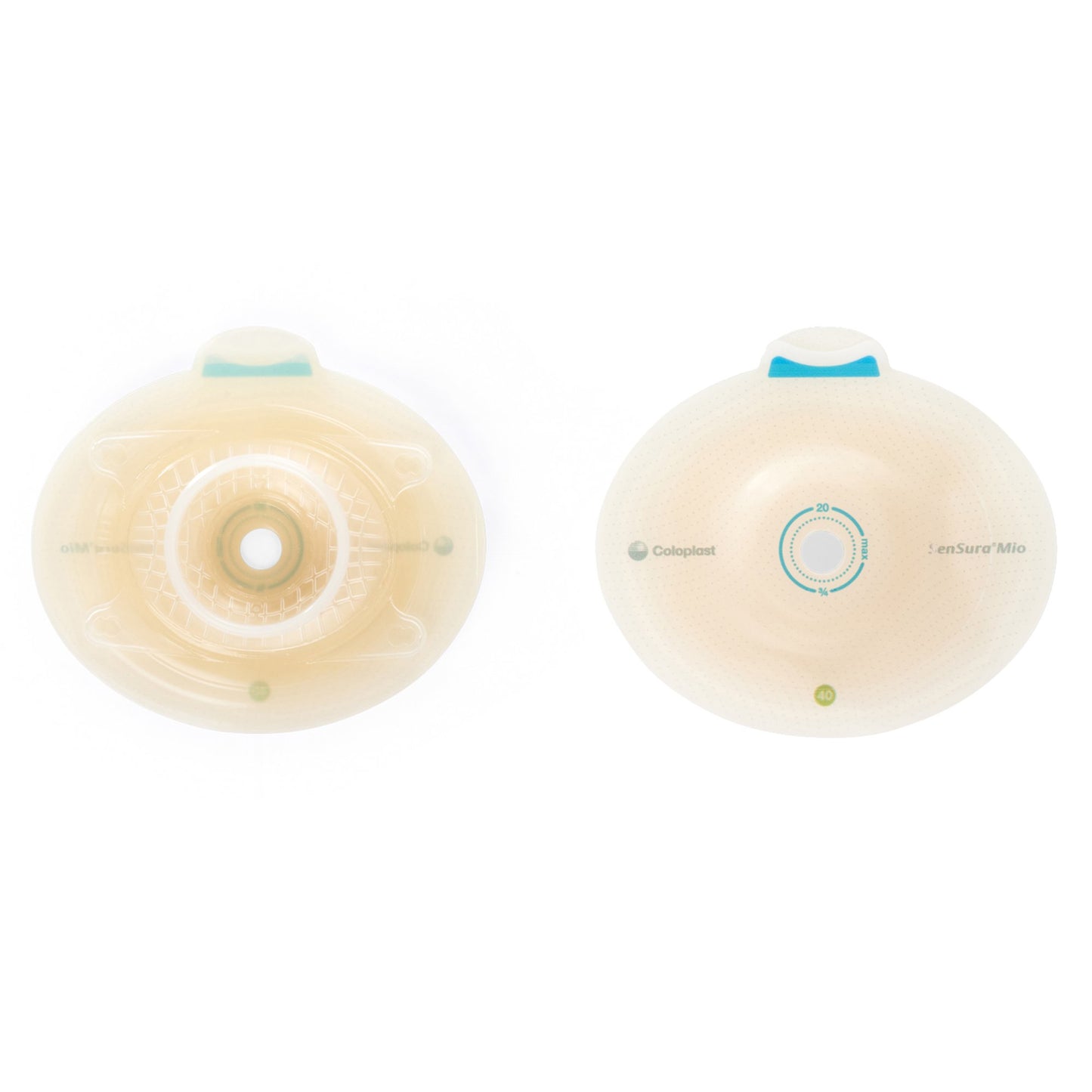 SenSura® Mio Click Convex Deep Ostomy Barrier, Trim to fit 10 – 20 mm Stomas