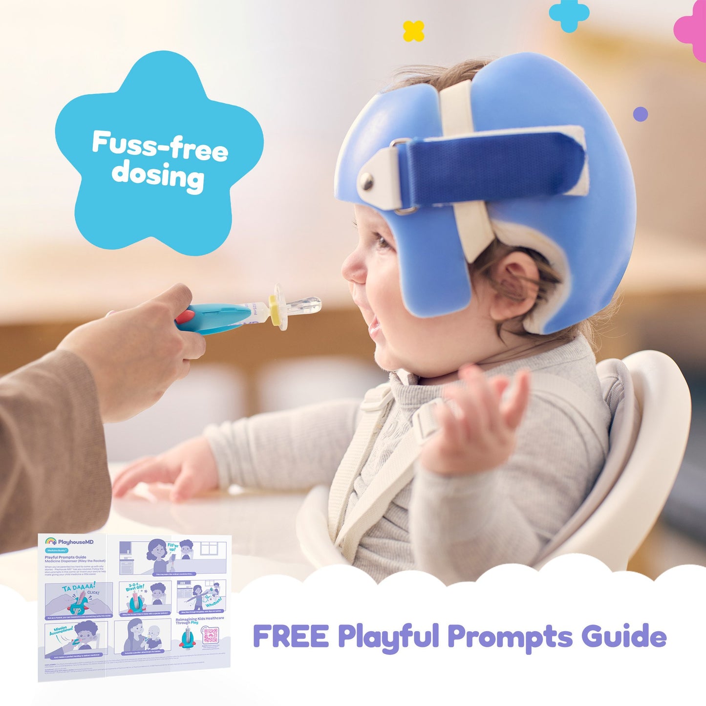 Medicine Buddy™ Rocket Medication Dispenser for Infants, Babies & Toddlers