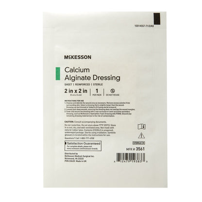 McKesson Alginate Dressing, 2 x 2 Inch