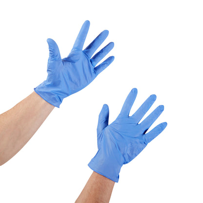 McKesson Confiderm 3.5C Nitrile Exam Glove, Extra Small, Blue by McKesson Brand product image - view 9